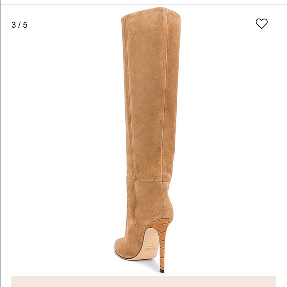 PARIS TEXAS SUEDE 105 STILETTO BOOT - Picture 2 of 3